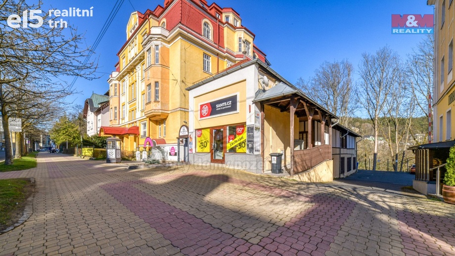 Pronájem obchodní prostory, 123 m² - Mariánské Lázně