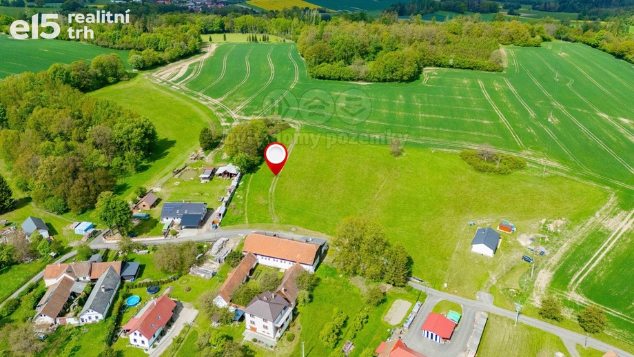 Prodej pozemky - trvalý travní porost, 680 m² - Mezná - Vratišov