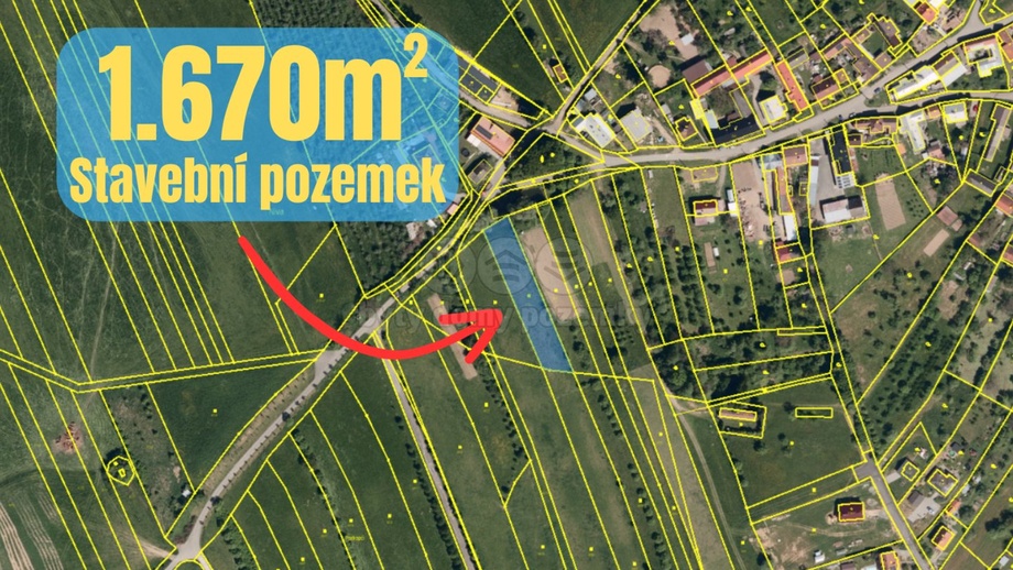 Prodej 1 670 m², Police