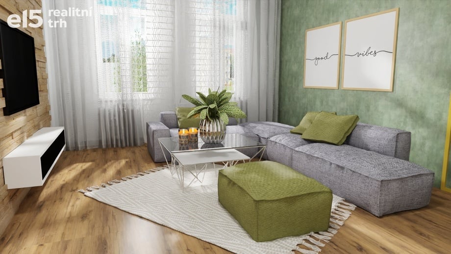 Pronájem byty 3+kk, 85 m² - Praha - Libeň