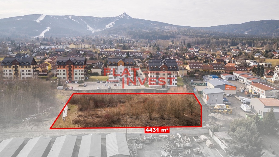 Prodej stavebního pozemku 4 431 m², Liberec