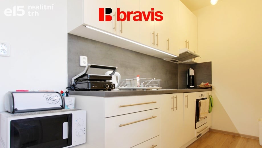 Pronájem byty 2+kk, 41 m² - Brno - Trnitá