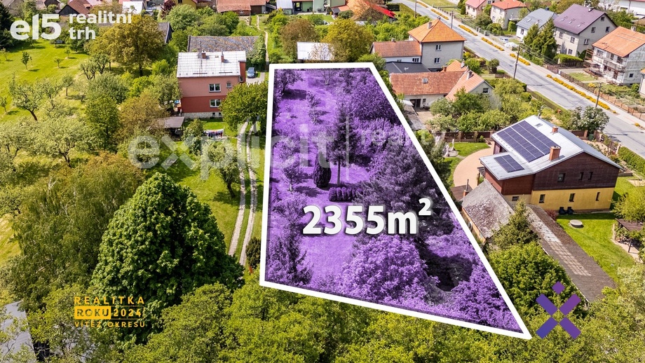 Prodej pozemky pro bydlení, 2 355 m² - Podhradní Lhota