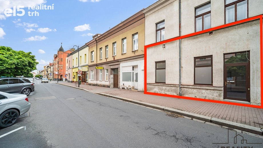Pronájem obchodní prostory, 76 m² - Pardubice I