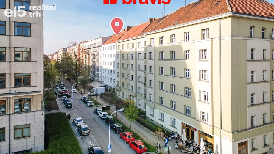 Prodej byty 2+kk, 50 m² - Brno - Veveří
