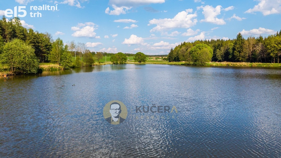 Prodej rybník, 35 594 m² - Dlouhá Lhota