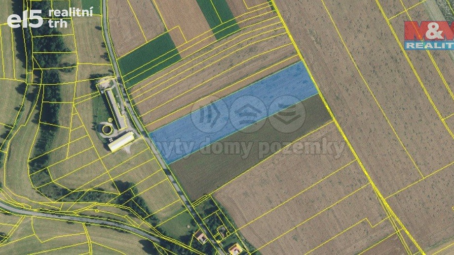 Prodej zemědělská půda, 34 710 m² - Dolní Újezd