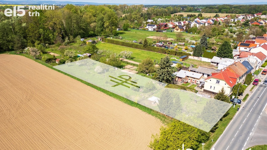 Prodej pozemky pro bydlení, 2 406 m² - Olomouc