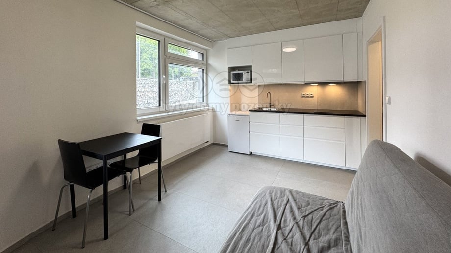 Pronájem byty 1+kk, 23 m² - Brno - Černá Pole