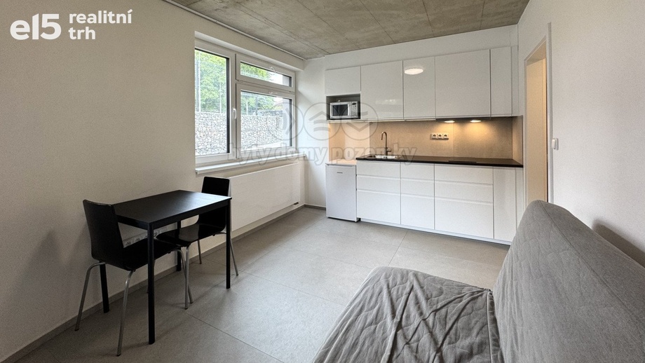 Pronájem byty 1+kk, 23 m² - Brno - Černá Pole