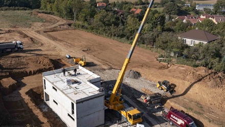 Prodej stavebního pozemku 425 m², Škvorec