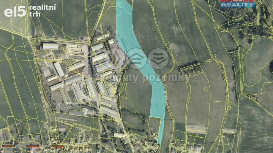 Prodej zemědělská půda, 35 442 m² - Jedlí