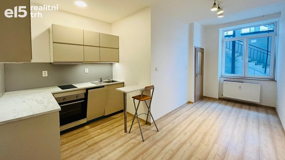 Pronájem byty 1+kk, 22 m² - Brno - Zábrdovice