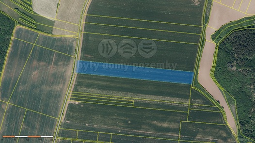 Prodej zemědělská půda, 22 965 m² - Měcholupy - Želeč