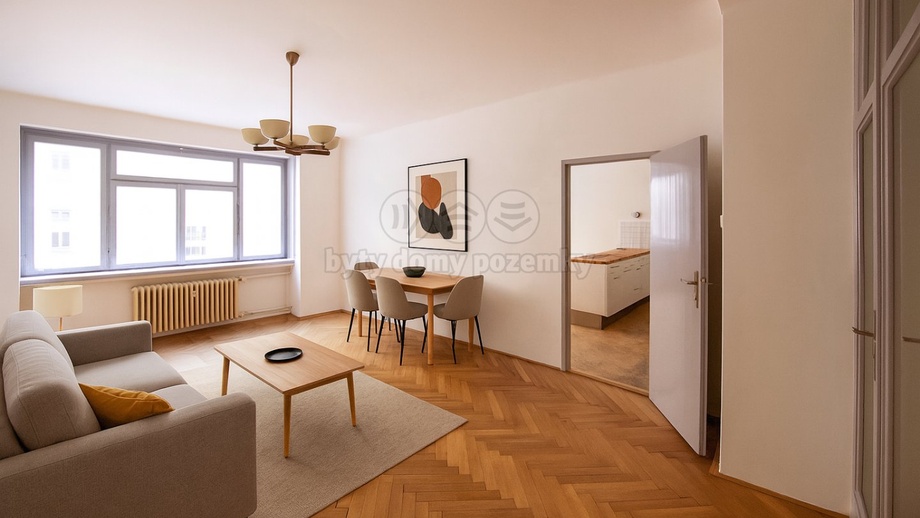 Prodej byty 2+kk, 67 m² - Praha - Holešovice