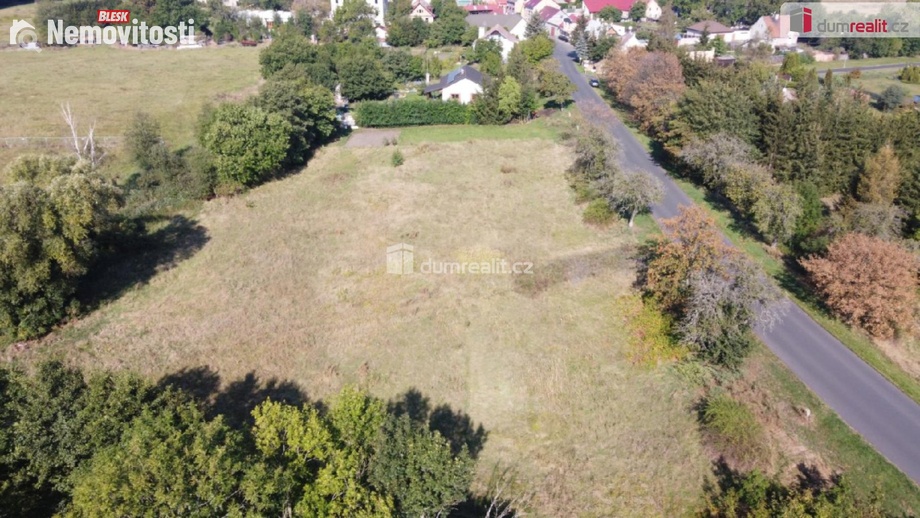 Prodej stavebního pozemku 4 621 m², Údlice