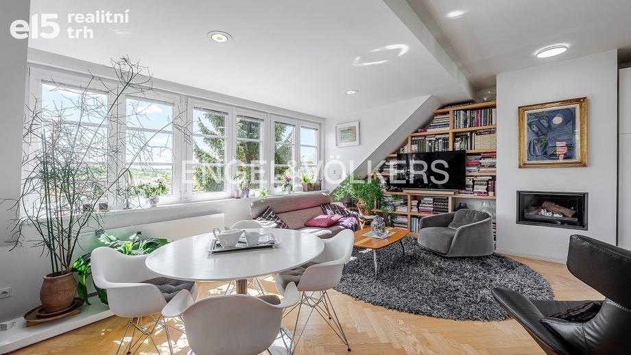 Pronájem byty 2+kk, 70 m² - Praha - Smíchov