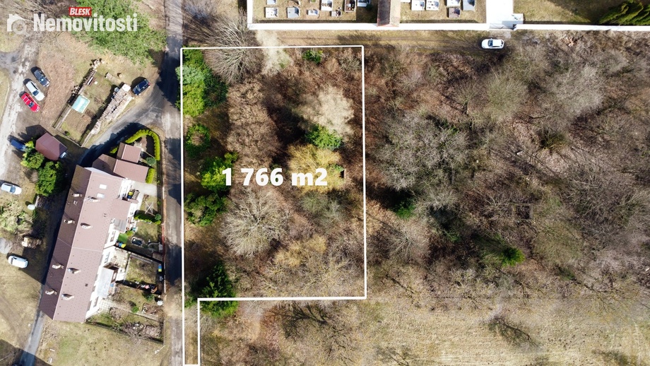 Prodej stavebního pozemku 1 766 m², Smilovy Hory