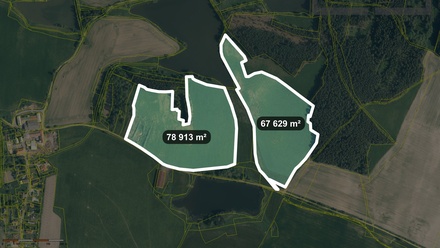 Prodej pole 220 644 m², Tisová - Kumpolec