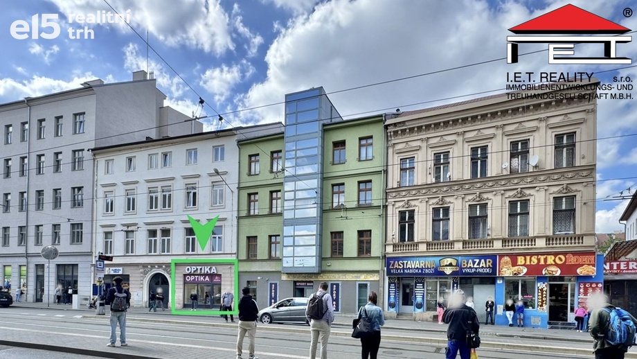 Prodej obchodního prostoru 62 m², Brno - Zábrdovice