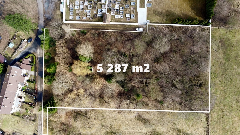 Prodej stavebního pozemku 5 287 m², Smilovy Hory
