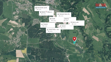 Prodej pole 52 213 m², Mariánské Lázně