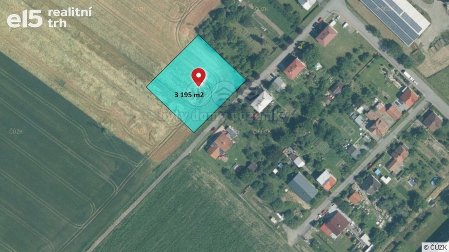 Prodej pozemky pro bydlení, 3 195 m² - Lešná