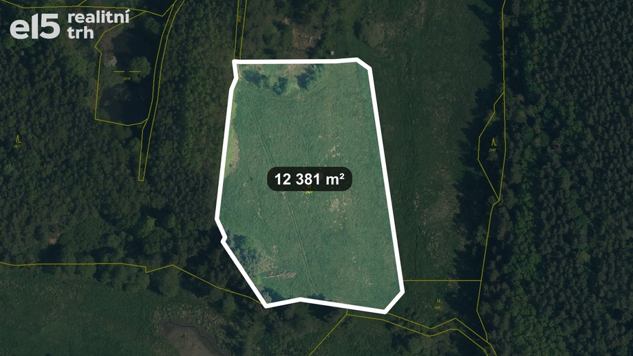 Prodej zemědělská půda, 12 381 m² - Lom u Tachova
