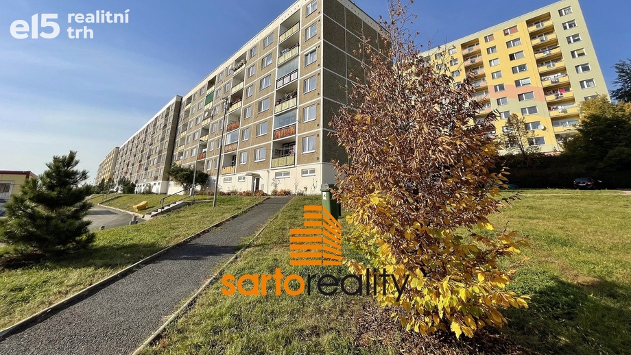 Pronájem byty 2+kk, 41 m² - Ústí nad Labem - Severní Terasa