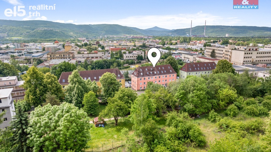 Pronájem byty 2+kk, 42 m² - Ústí nad Labem - Klíše
