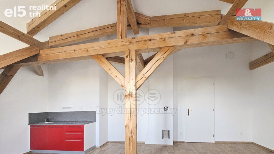 Pronájem byty 1+kk, 37 m² - Studeněves