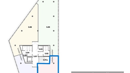 Pronájem kanceláře 288 m², Praha - Hlubočepy