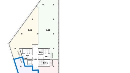 Pronájem kanceláře 128 m², Praha - Hlubočepy