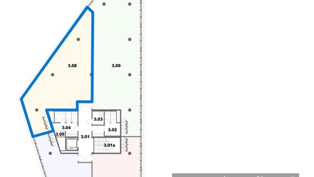 Pronájem kanceláře 133 m², Praha - Hlubočepy