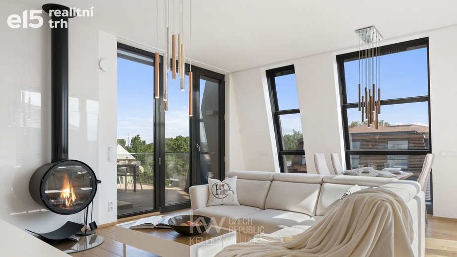Pronájem byty 3+1, 103 m² - Praha - Troja