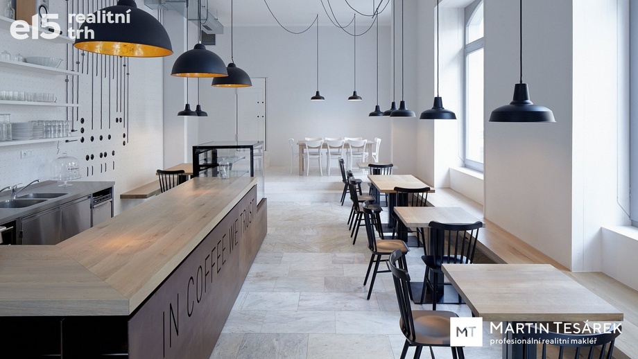 Pronájem restaurace, 87 m² - Praha - Karlín