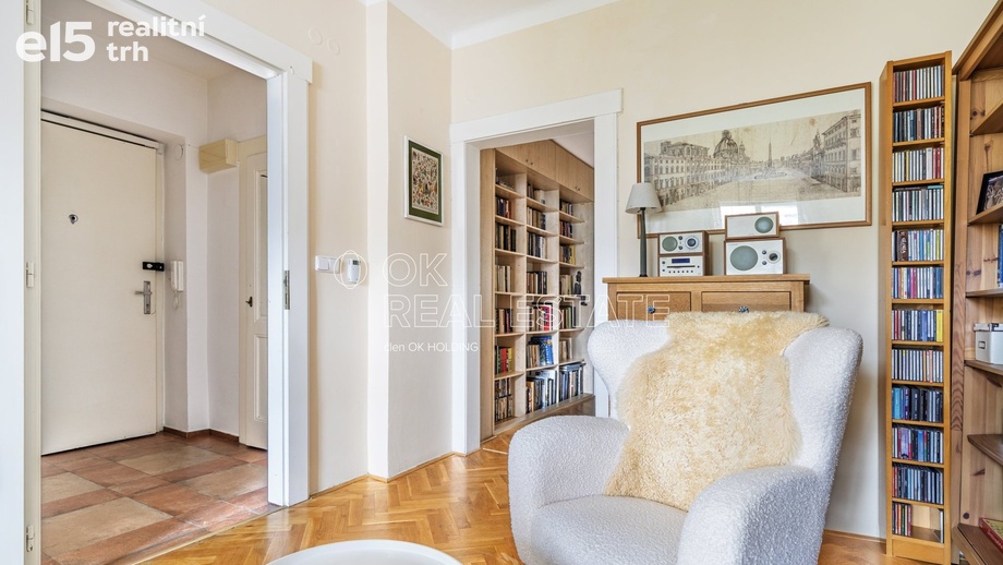 Pronájem byty 2+kk, 55 m² - Praha - Vinohrady
