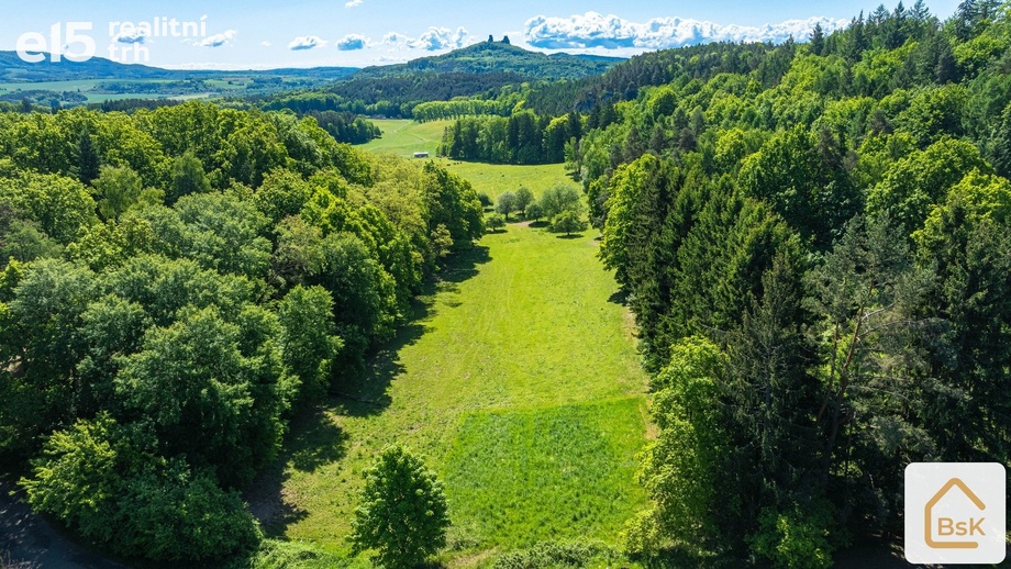 Prodej pozemky - trvalý travní porost, 4 958 m² - Hrubá Skála