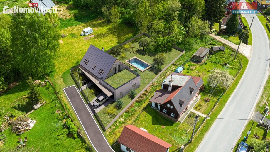 Prodej stavebního pozemku 882 m², Rynoltice