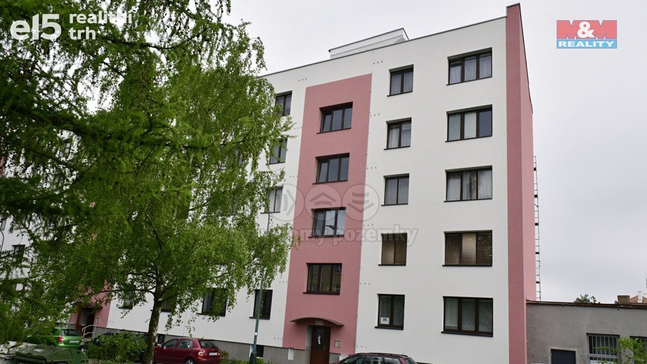 Pronájem byty 2+1, 55 m² - Jihlava