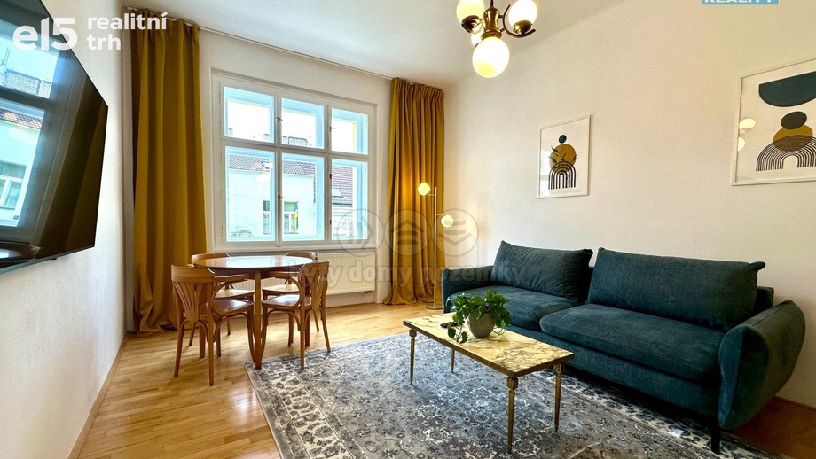 Pronájem byty 2+1, 51 m² - Praha - Vršovice