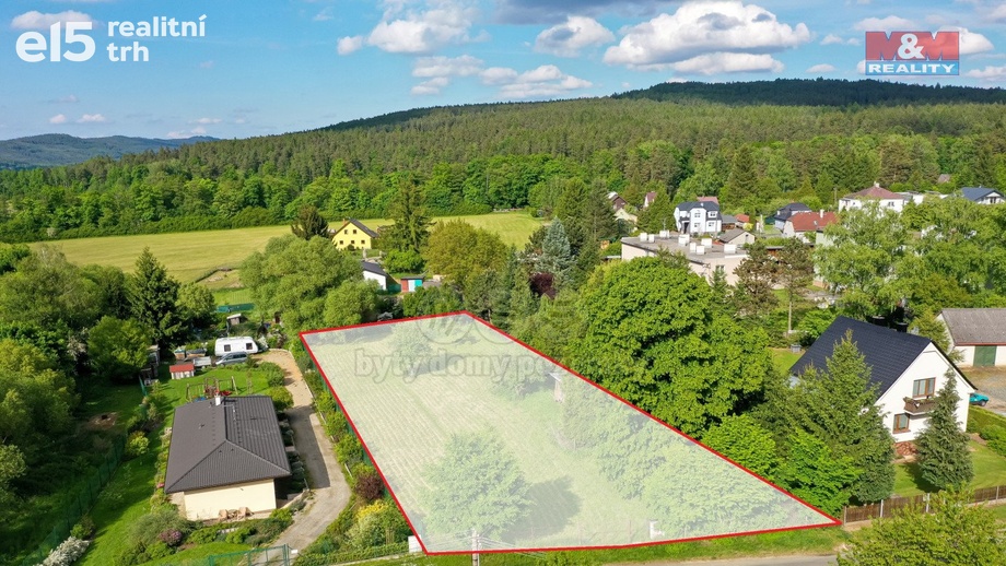 Prodej stavebního pozemku 2 182 m², Mirošov