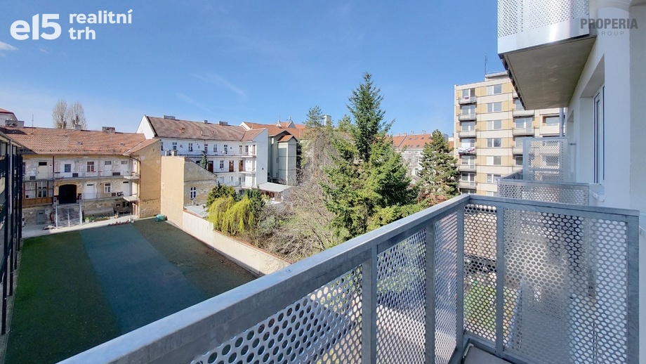 Pronájem byty 1+kk, 36 m² - Brno - Ponava