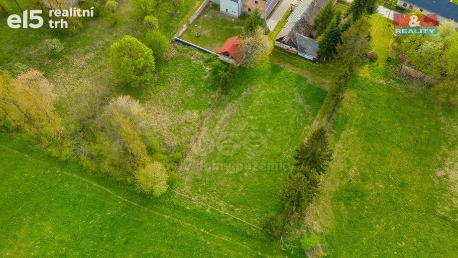 Prodej pozemky - trvalý travní porost, 615 m² - Moravský Beroun - Nové Valteřice