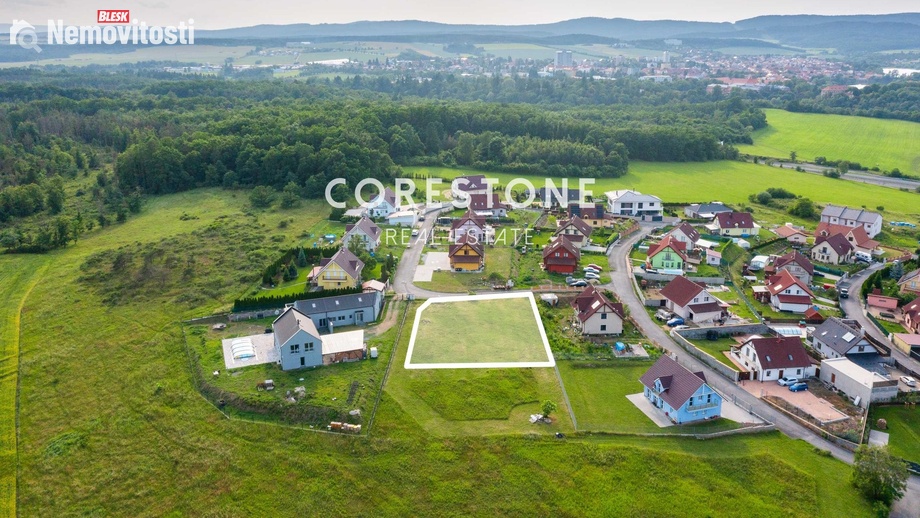 Prodej stavebního pozemku 1 104 m², Stará Huť