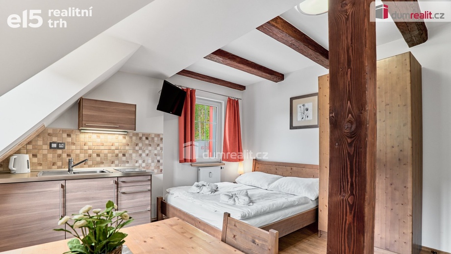 Prodej byty 1+kk, 19 m² - Merklín - Pstruží