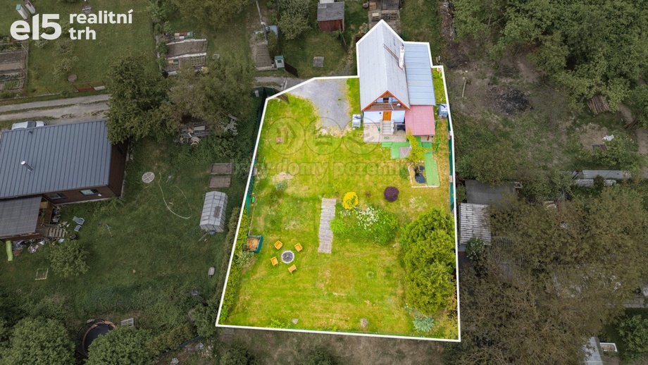Prodej pozemky - zahrady, 676 m² - Plzeň - Křimice