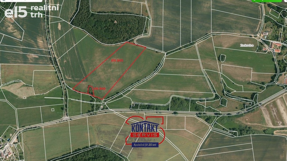 Prodej zemědělská půda, 27 923 m² - Miloňovice