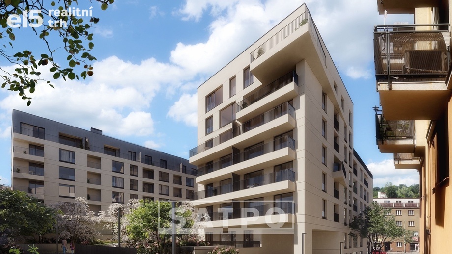 Prodej byty 1+kk, 31 m² - Praha - Smíchov