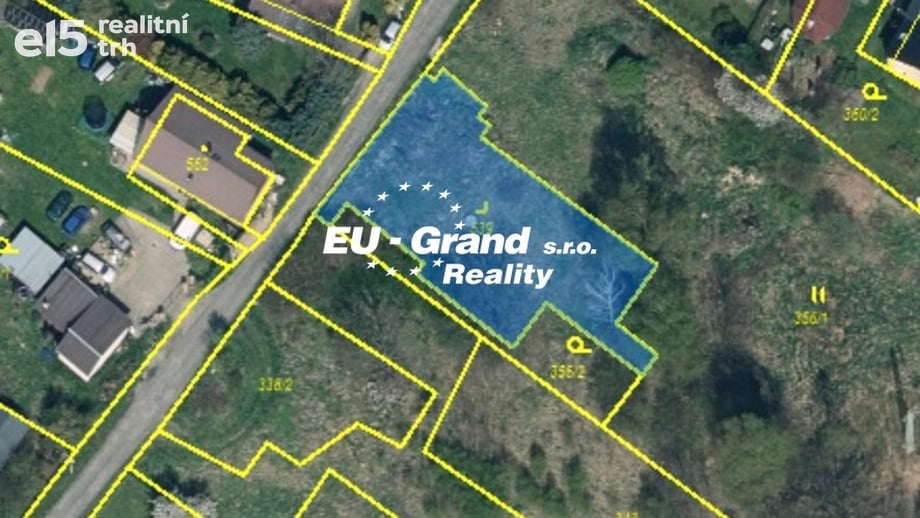 Prodej stavebního pozemku 831 m², Jiříkov